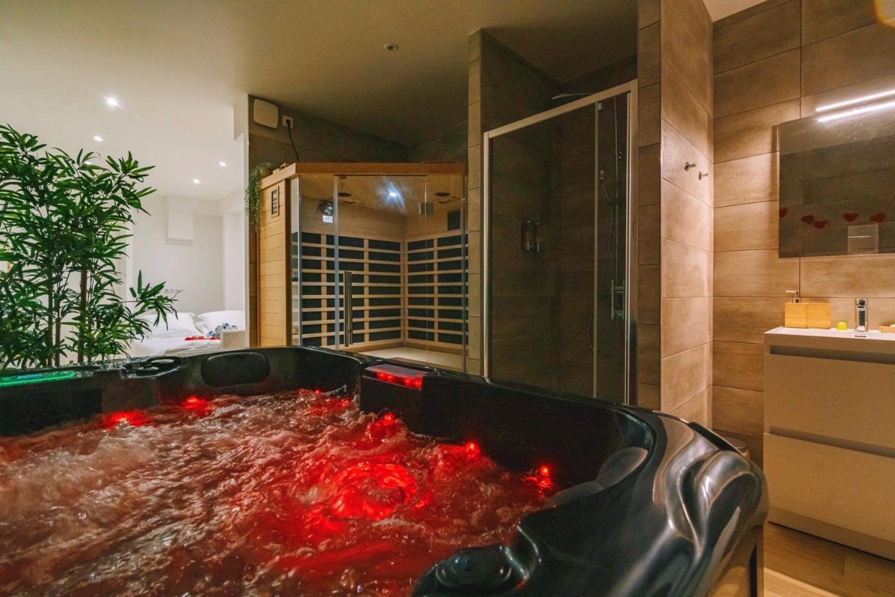Spa Appartement O Temps Suspendu Reims Centre Sauna Et Jacuzzi エクステリア 写真
